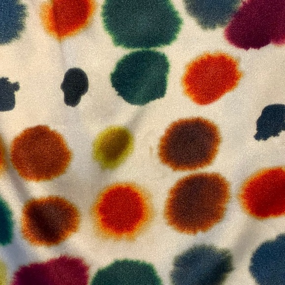 Theory Multi-Color Silk Strapless Mini Dress - Picture 6 of 9